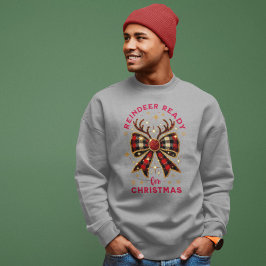 Sudadera Navidades de Coquette Residen Reindeer Ready Bow