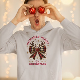 Sudadera Navidades de Coquette Residen Reindeer Ready Bow