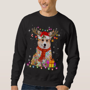 Sudadera Navidades de Corgi divertidos Navidades de renos i