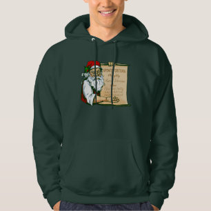 Sudadera navidades de covid santa claus vacuna traviesa