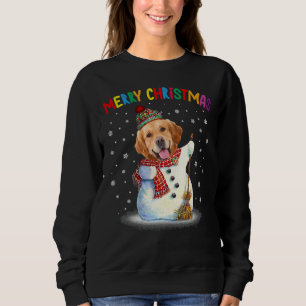 Sudadera Navidades de Cuadros Golden Retriever Pajama