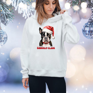 Sudadera Navidades de Cute Boston Terrier