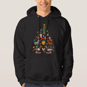 Sudadera Navidades de Cute Ropa de Árbol de Dachshund Perro