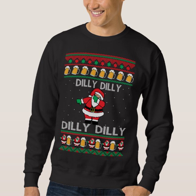 Sudadera Navidades de Dilly Dilly (Anverso)