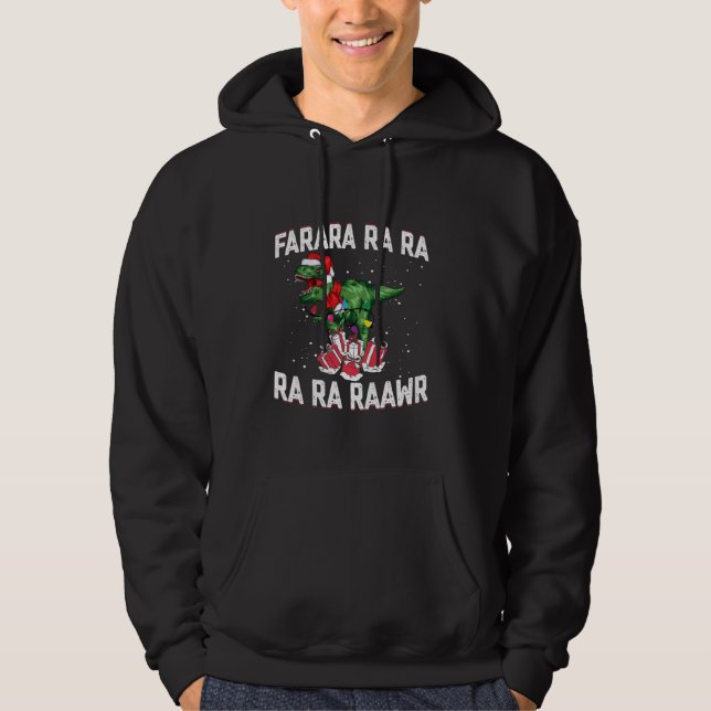 Sudadera Navidades De Dinosaurios Shirt Fa Ra Rawr Tree Rex (Anverso)