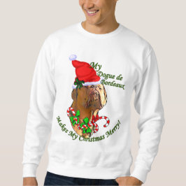Sudadera Navidades de Dogue de Bordeaux