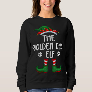 Sudadera Navidades de Elfo de Perro Golden Retriever
