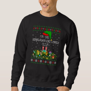 Sudadera Navidades de elfo gato del Himalaya feos en famili