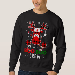 Sudadera Navidades de enfermeras de Boo Boo Boo Enfermera d
