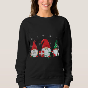 Sudadera Navidades de Enfermería Gnomes Cute Enfermería Nav