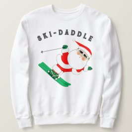 Sudadera Navidades de esquí de vacaciones