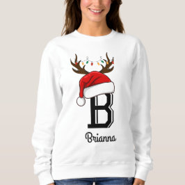 Sudadera Navidades de familia monogramados que coinciden co