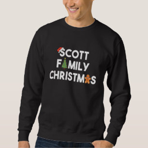 Sudadera Navidades de familia Scott coincidiendo con el Gat