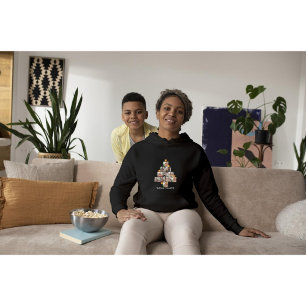 Sudadera Navidades de familias divertidas personalizadas 11