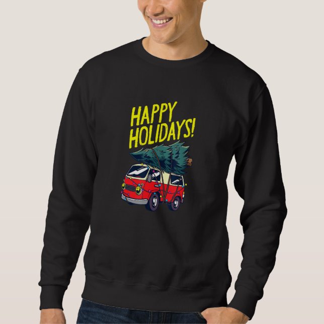 Sudadera Navidades de Felices Fiestas (Anverso)