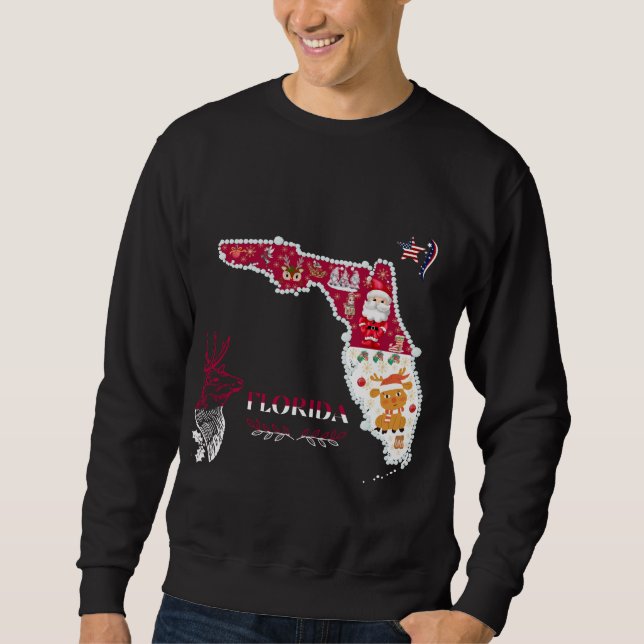 Sudadera Navidades de Florida (Anverso)