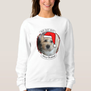 Sudadera Navidades de fotografía personalizado Santa Hat Ma