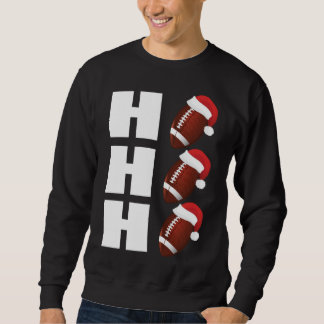 Sudadera NAVIDADES de Fútbol divertidos de HO HO Santa Hat