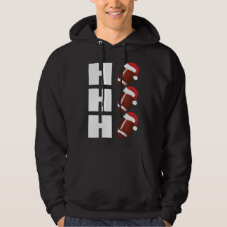 Sudadera NAVIDADES de Fútbol divertidos de HO HO Santa Hat