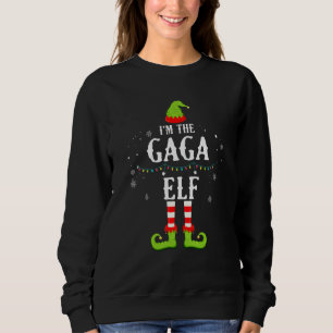 Sudadera Navidades de Gaga Elf Familia Pajama Matando Navid