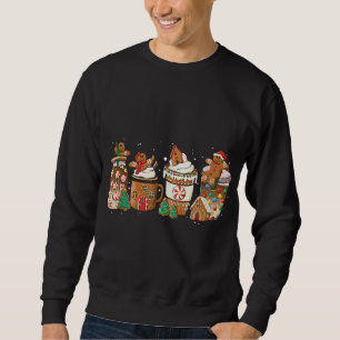 Sudadera Navidades de galletas con pan de jengibre tazas de