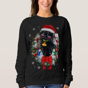Sudadera Navidades De Gato Vieron Decoración De Ornamentos