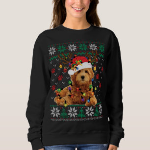 Sudadera Navidades de Goldendoodle Encantadores Dulces Dive