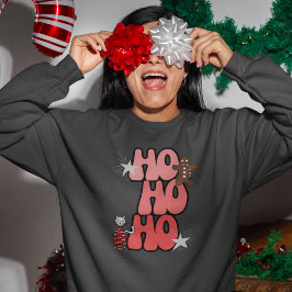 Sudadera NAVIDADES de HO HO HO Retro