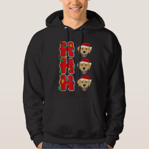 Sudadera Navidades de Hohoho Santa Golden Retriever
