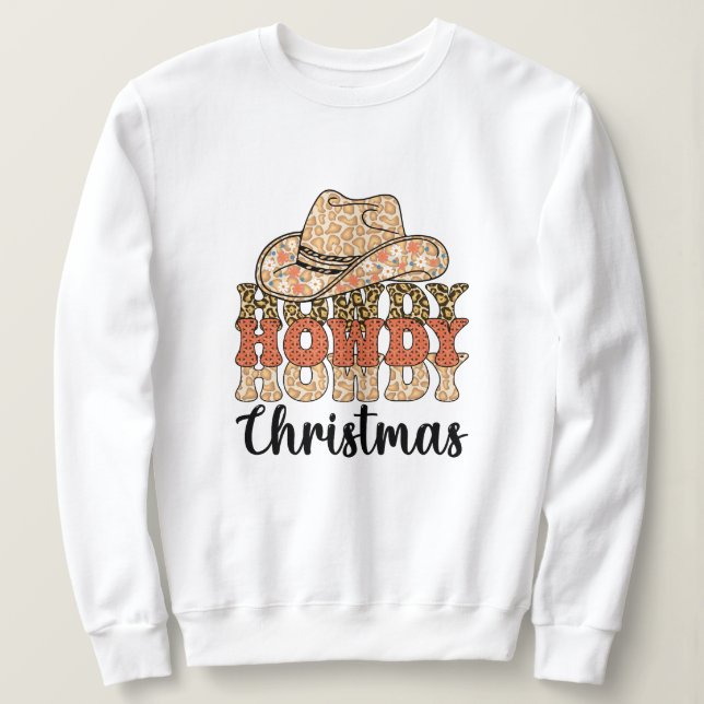 Sudadera Navidades de Howdy (Anverso del diseño)