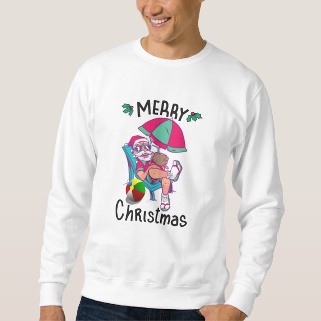 Sudadera Navidades de julio (Anverso)