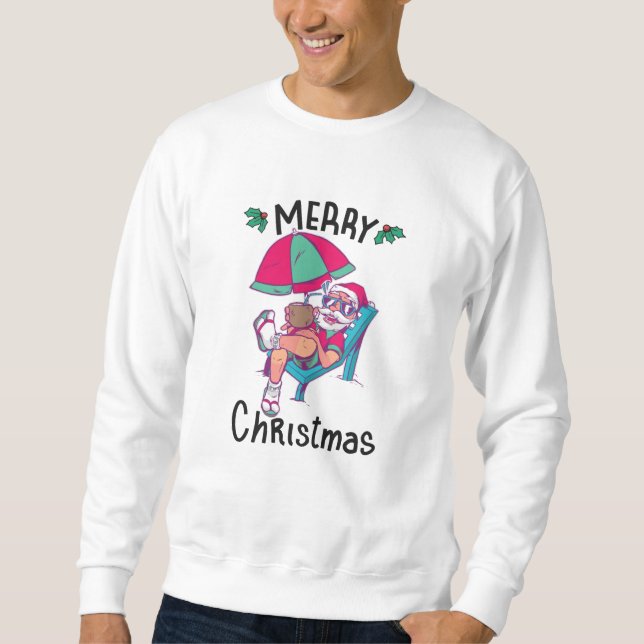 Sudadera Navidades de julio (Anverso)