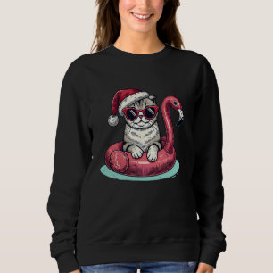 Sudadera Navidades de julio de Escocia obligan al gato Sant