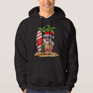 Sudadera Navidades de julio en Santa Surf Hawái Hombres S