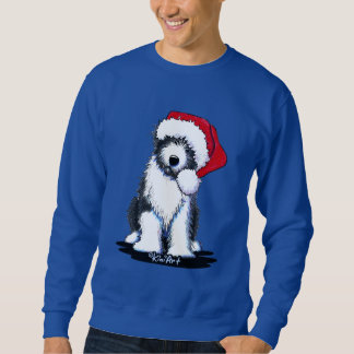 Sudadera Navidades de KiniArt con la barba de Collie