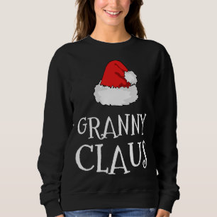 Sudadera Navidades de la abuela Claus Gorra Grupo familiar 