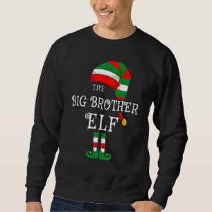 Sudadera Navidades de la familia Big Brother Elf coincidien