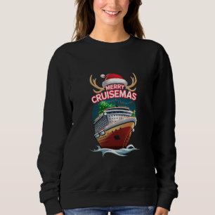 Sudadera Navidades de la familia de cruisemas con crucero d