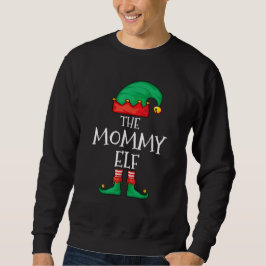 Sudadera Navidades de la familia Elf Mamá Mamá Mamá Mamá Ma