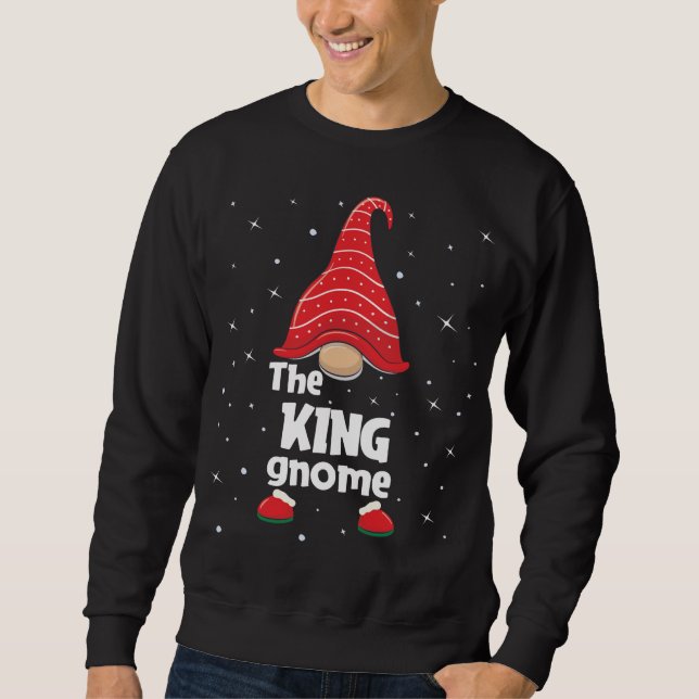 Sudadera Navidades de la familia King Gnome Funny Pajama (Anverso)