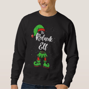 Sudadera Navidades de la familia Redneck Elf coincidiendo c