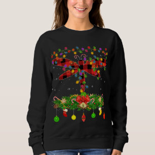 Sudadera Navidades de la libélula de búfalo divertida