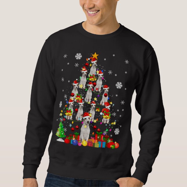 Sudadera Navidades de la Rat Terrier de Navidad Lov de Sant (Anverso)