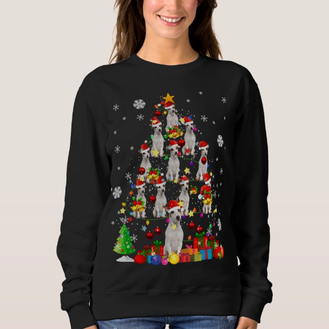 Sudadera Navidades de la Rat Terrier de Navidad Lov de Sant (Anverso)