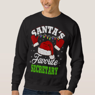 Sudadera Navidades de la Secretaría Favorita de Santa Lucía