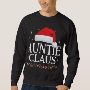 Sudadera Navidades de la tía Claus en coincidencia con Paja