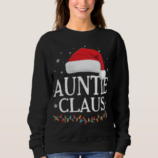 Sudadera Navidades de la tía Claus en coincidencia con Paja