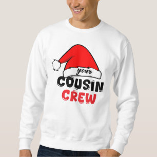 Sudadera Navidades de la tripulación de primo