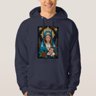 Sudadera Navidades de la Virgen María Católica