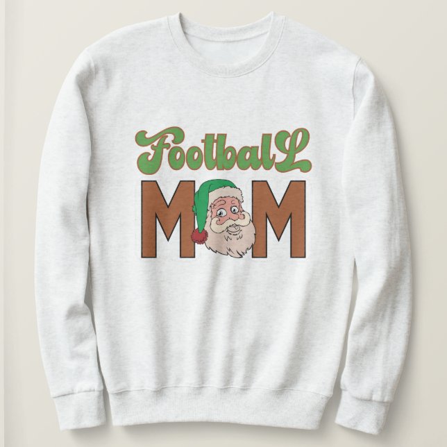 Sudadera Navidades de las madres de fútbol (Anverso del diseño)